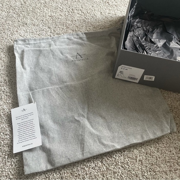 Aquatalia Fayren Suede Ankle Boots Chestnut Women's Size 9.5 NIB - Picture 10 of 10